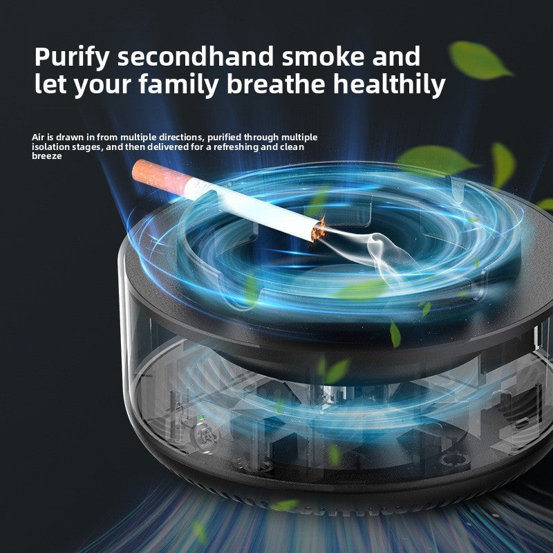 Air purifier with a focus on净化secondhand smoke and improving air quality.