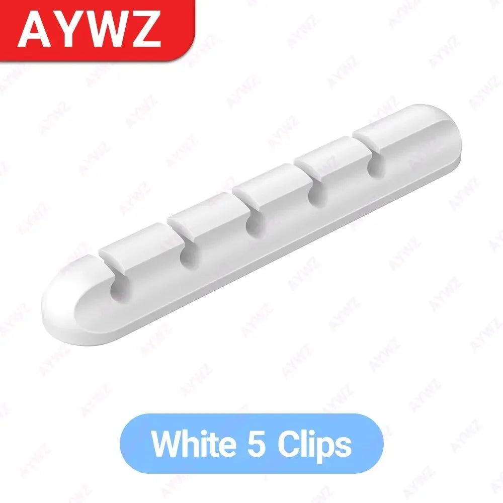 White five-clip holder with 'AYWZ' branding on a white background