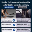 Comparison chart of battle ropes with text on functionality and features.